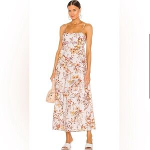 Bardot Floral Flow Dress in Natural Paisley NWT
